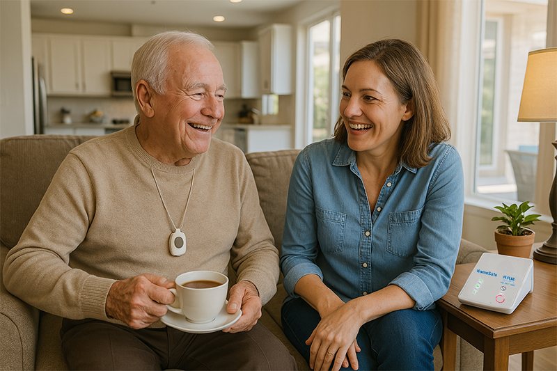 elderly man homesafe